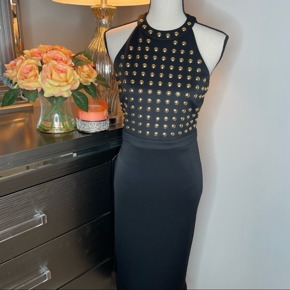 Marciano Top Studded Bodycon Dress Size M - Picture 2 of 9